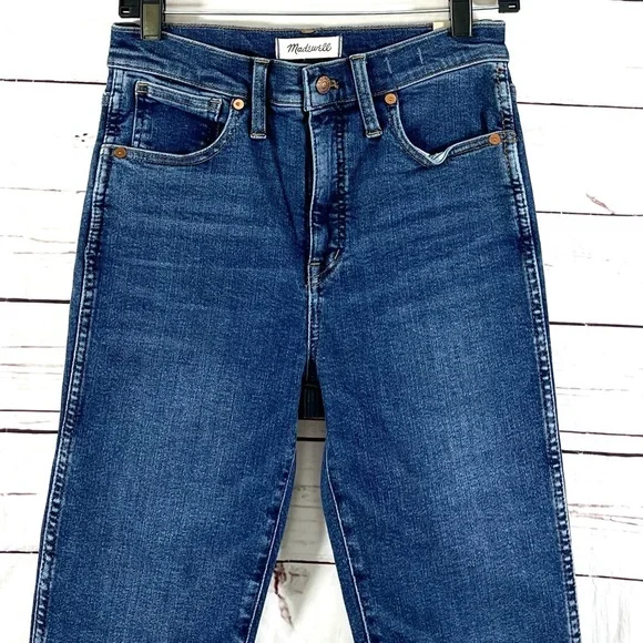 Madewell 10" High-Rise Skinny Jeans Blue Size 27